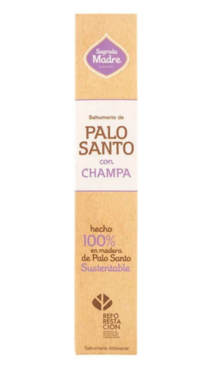 incienso de Palo Santo con Champa