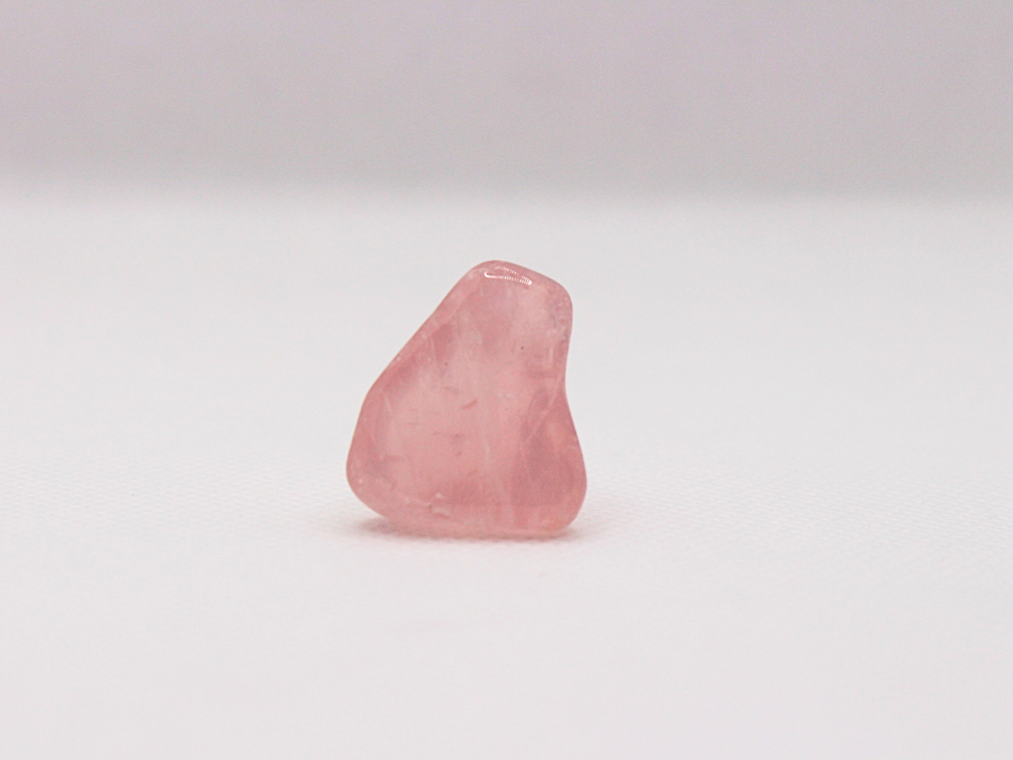 Cuarzo rosa rodado