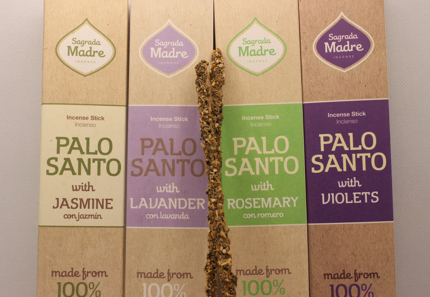 Incienso de Palo Santo Con Rosas