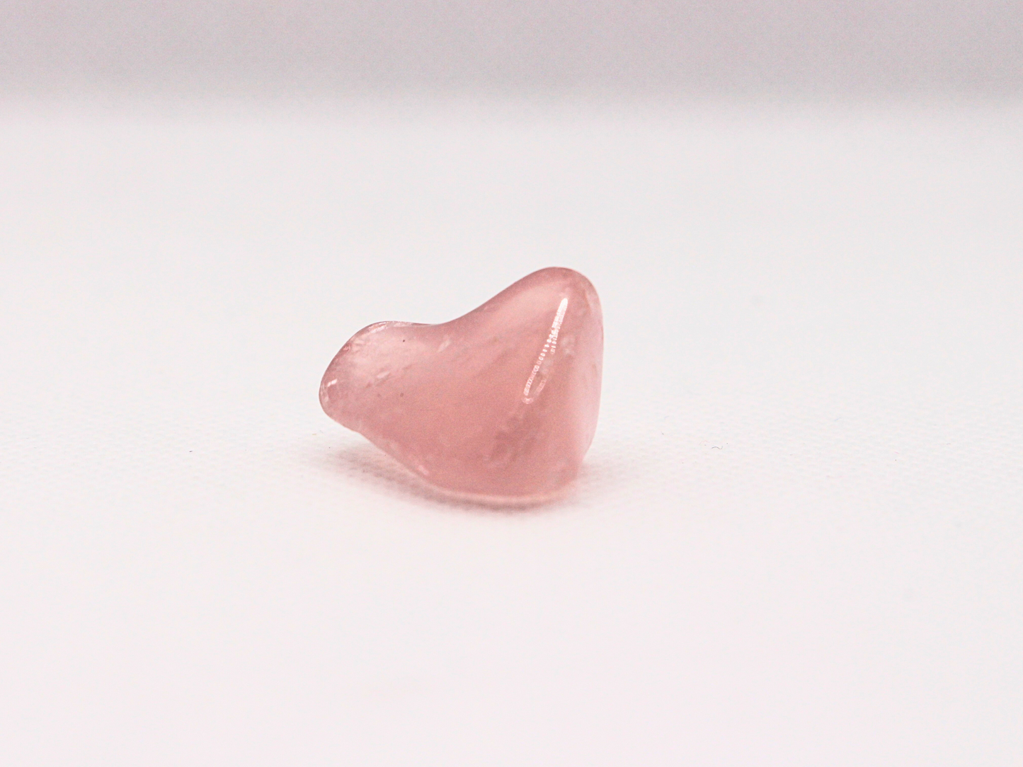 Cuarzo rosa rodado