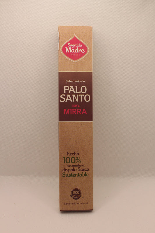 incienso de Palo Santo y Mirra